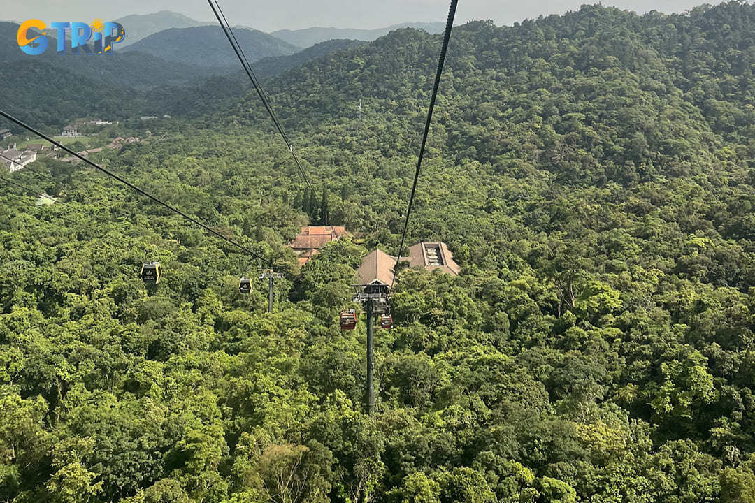 You can try going by cable car to reach Yen Tu Mountain and the pagoda