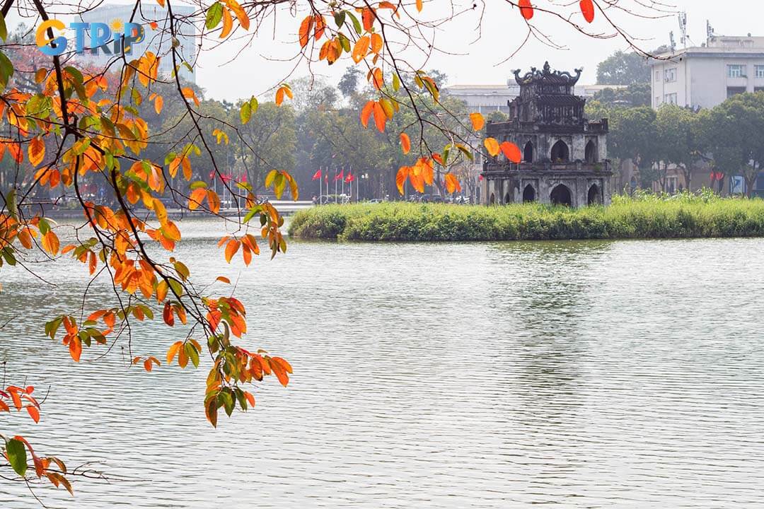 Ngoc Son Temple, set on Hoan Kiem Lake and reached via the iconic red Huc Bridge, offers a peaceful glimpse into Vietnam’s spiritual and architectural heritage