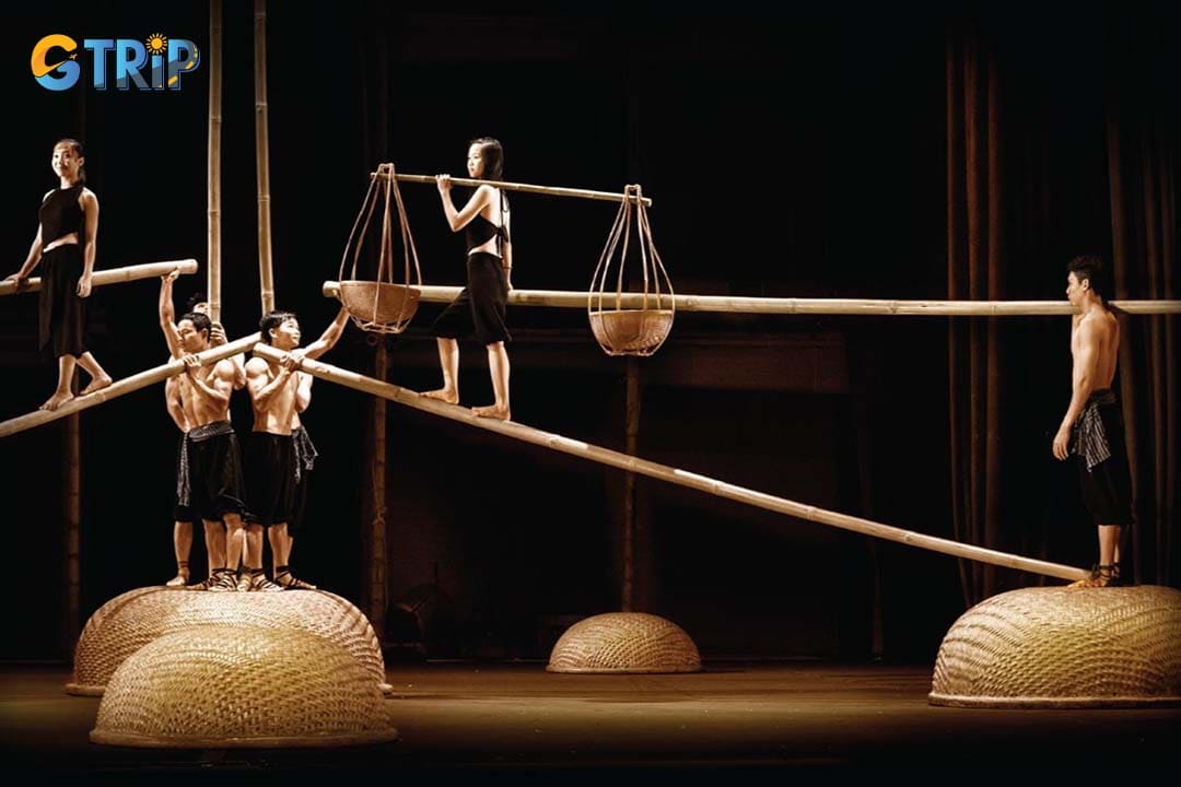 You can watch A O Show at the Saigon Opera House