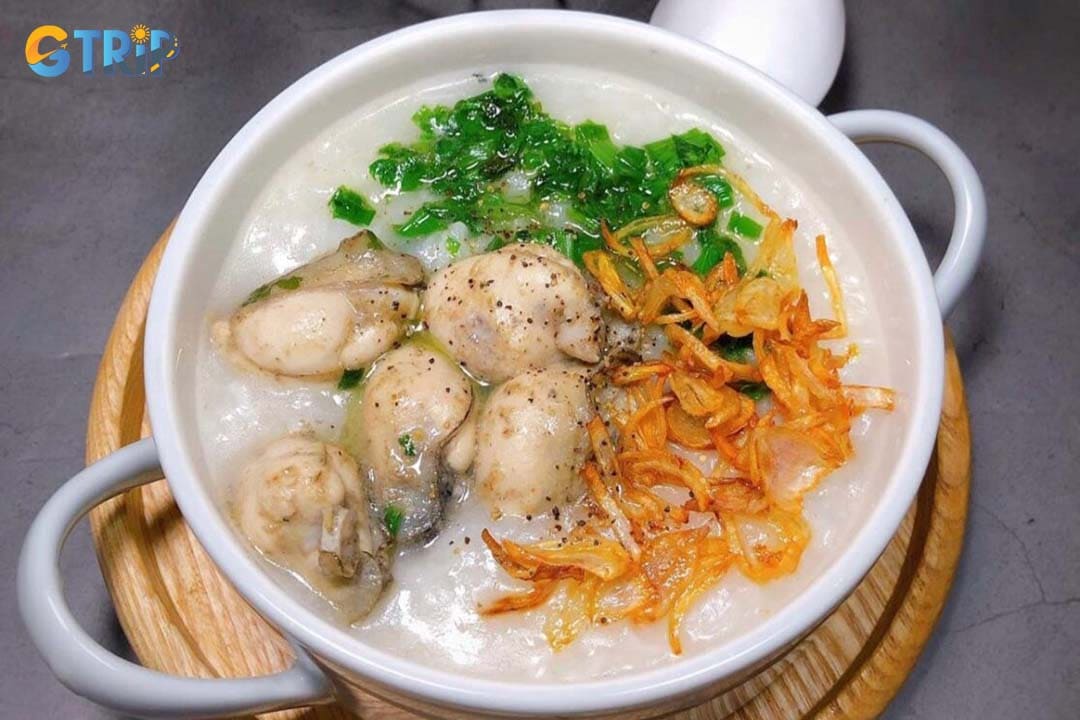 You should try oyster porridge when visiting Con Son Island
