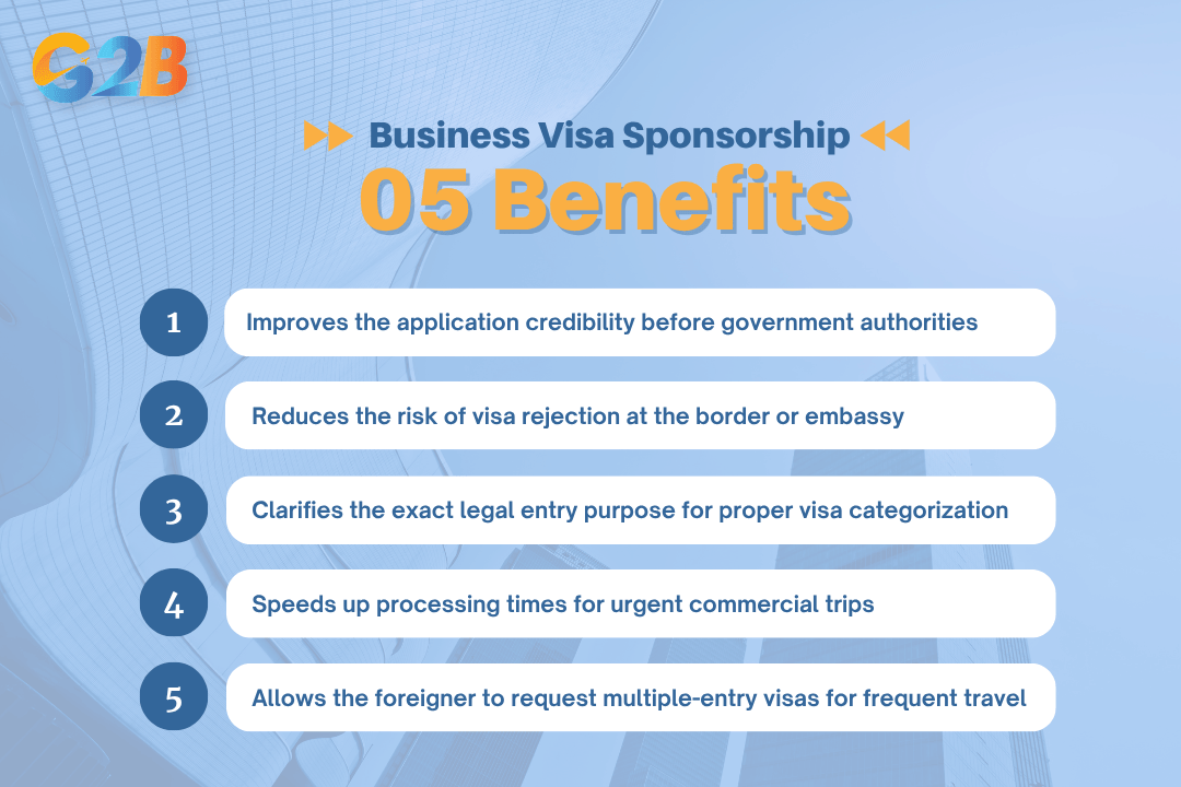 05 top benefits of business visa sponsorship in Vietnam