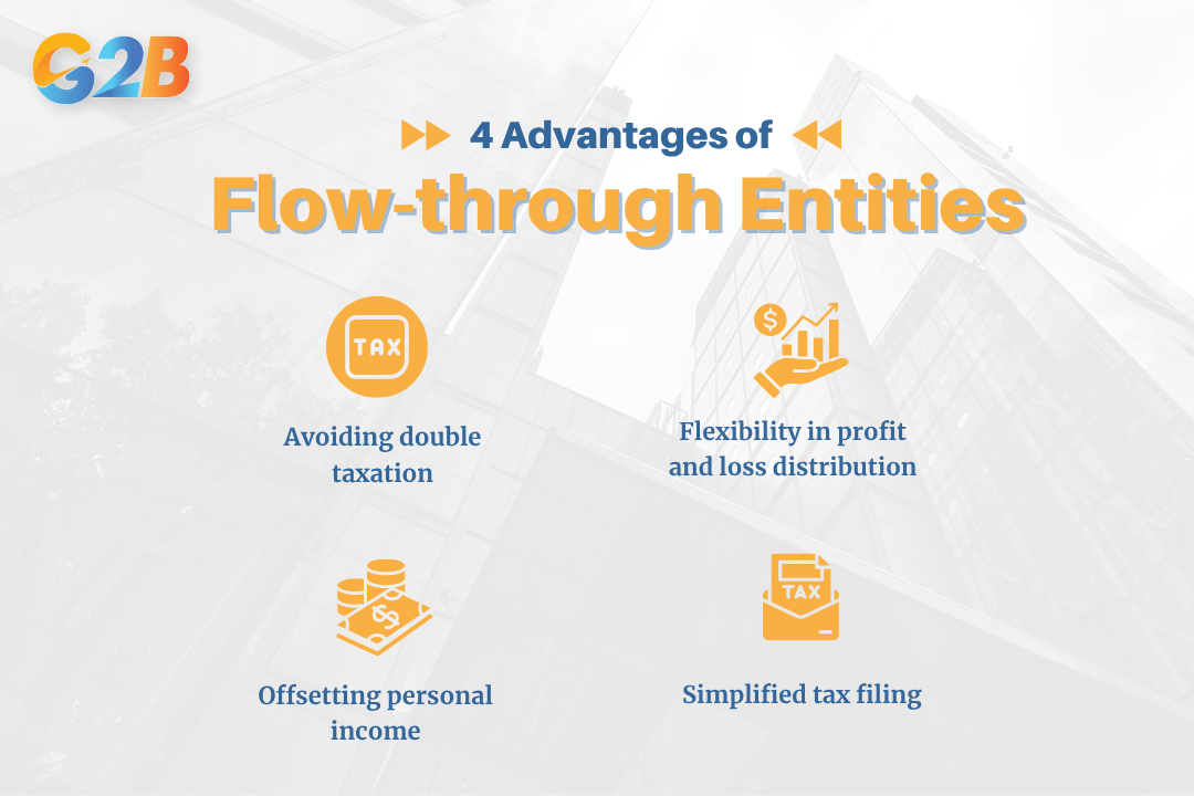 4 Advantages of flow-through entities