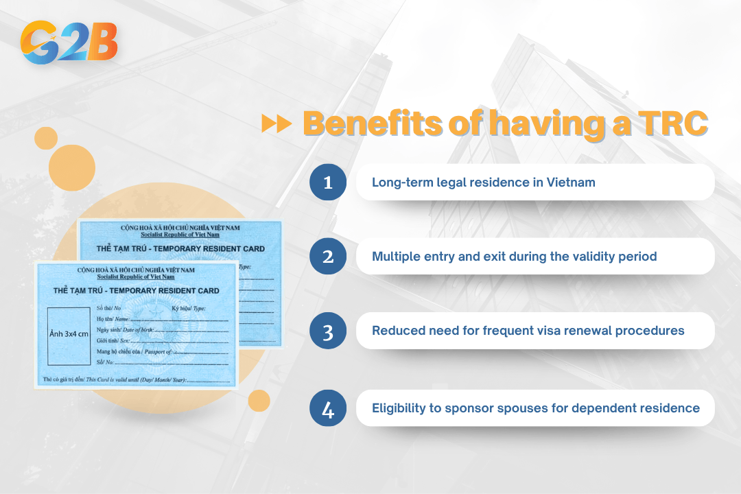 Benefits of having a TRC for foreigners