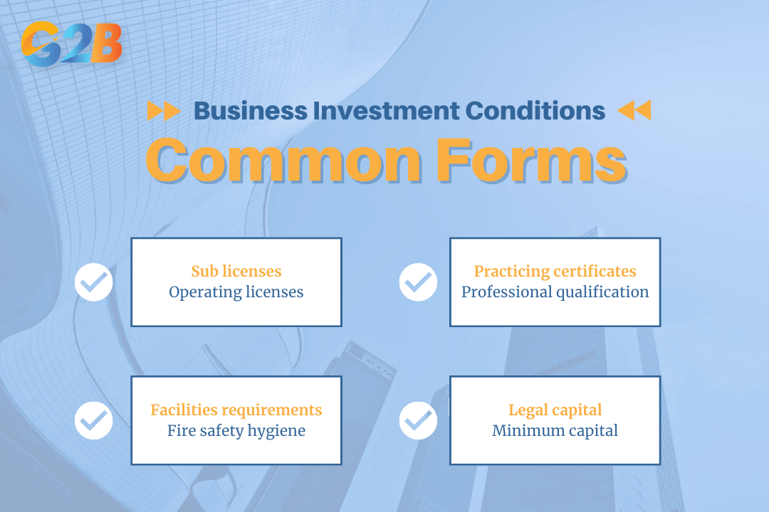 Business conditions go beyond company registration