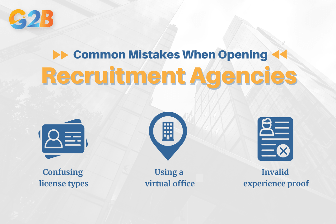 Common mistakes when opening a recruitment agency in Vietnam
