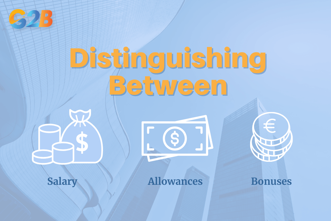 Distinguishing between salary - allowances - bonuses