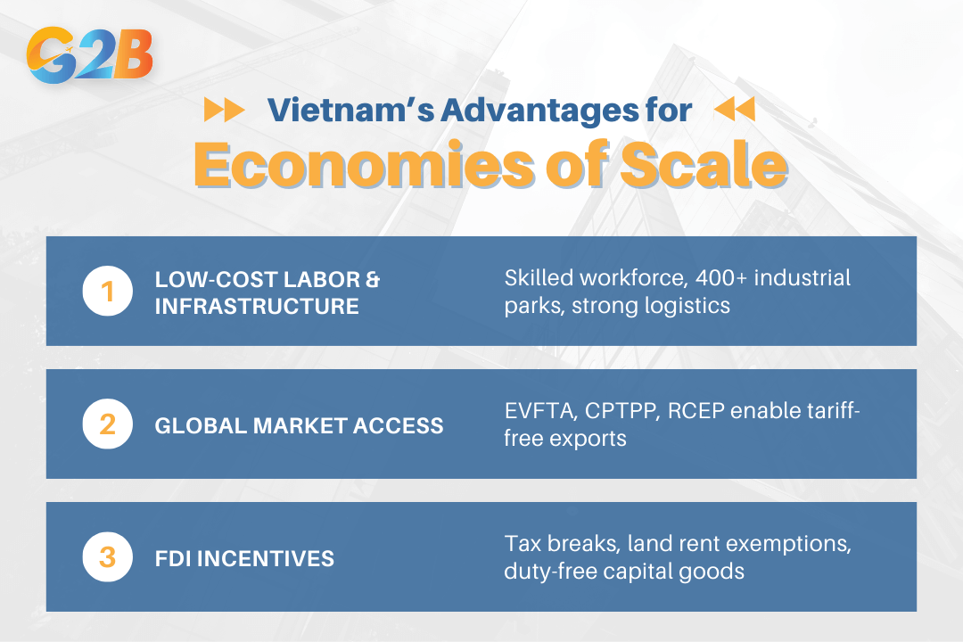 How Vietnam enables economies of scale for foreign businesses