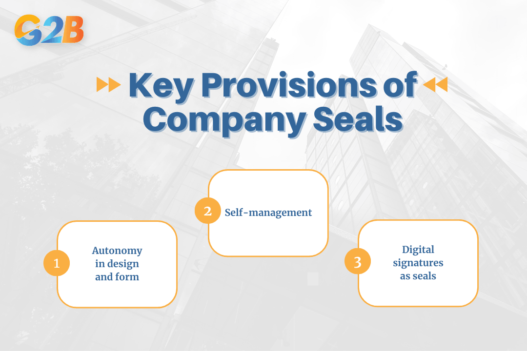Key provisions of enterprise regulations on company seals