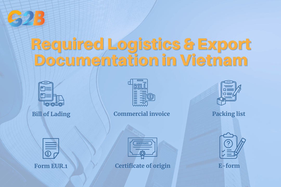 Required logistics and export documentation in Vietnam