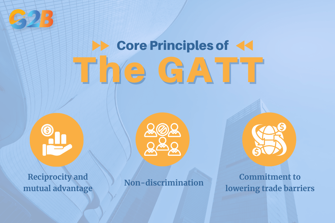 GATT has 3 foundational principles