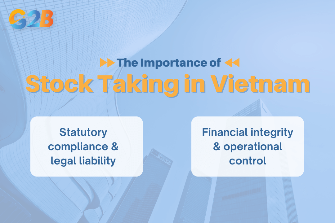 The importance of stock taking in Vietnam