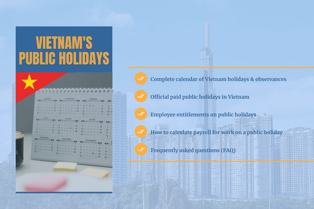 2026 Vietnam's Public Holidays and How to Calculate Payroll for Work