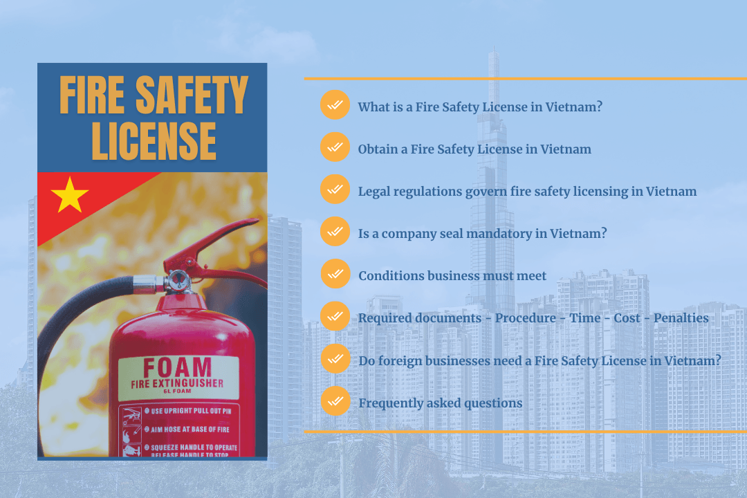 Fire Safety License in Vietnam: Process, Requirements, and Compliance